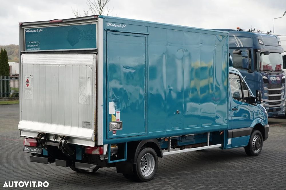Mercedes-Benz SPRINTER / CONTAINER 4.3 M / ELEVATOR PALFINGER / IMPORTAT - 6