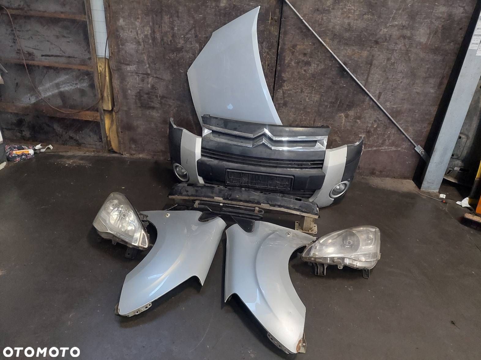 KOMPLETNY PRZÓD MASKA ZDERZAK LAMPY BŁOTNIKI CITROEN BERLINGO II EZRC - 1