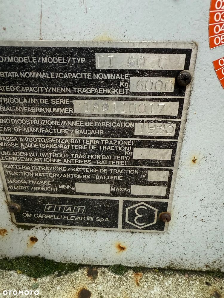Fiat DI 60 C / 6 Ton udźwigu / Przesuw boczny - 18