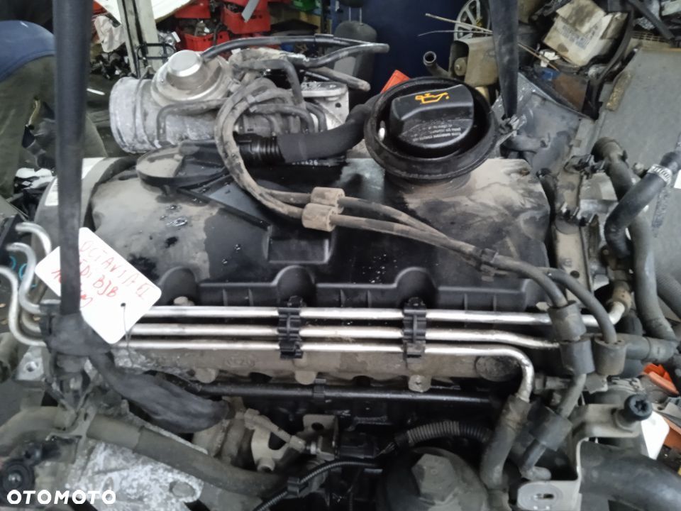 SILNIK 1.9 TDI BJB 105 KM OCTAVIA II LEON II TOLEDO 3 AUDI A3 8P GOLF 5 CADDY III TOURAN - 4