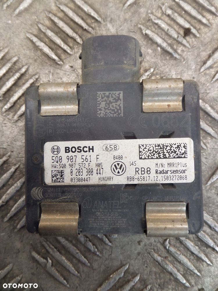 radar distronic vw seat skoda 5q0907561f - 1
