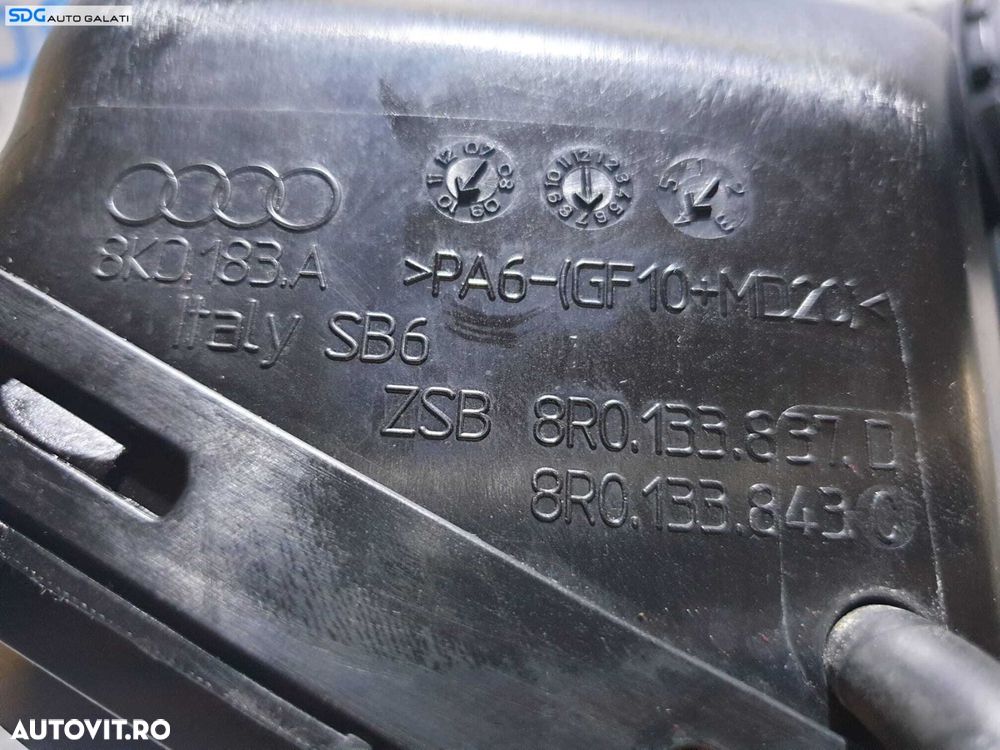 Corp Carcasa Filtru Aer Audi A5 2.0 TDI CAHA CAHB CAGA CAGB CMEA CDNB CDNC CAEB CAED 2008 - 2017 Cod 8R0133843C 8K0133837D - 3