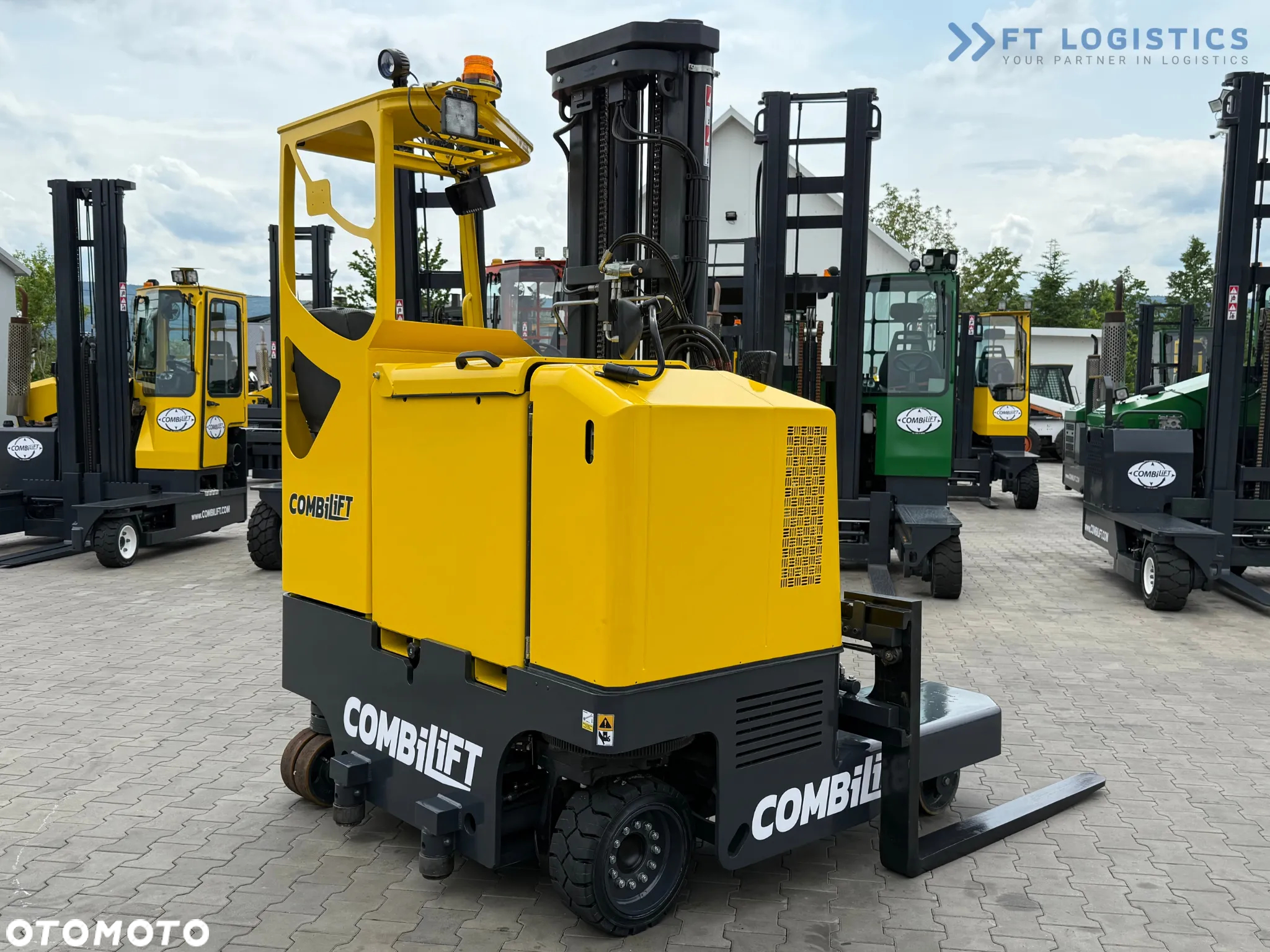 Combilift MR / ELEKTRYCZNY / TRIPLEX - 6000MM / WOLNY SKOK / SZEROKI POZYCJONER / PRZESUW WIDEŁ / JEDYNIE 1400MTH / JAK NOWY - 5