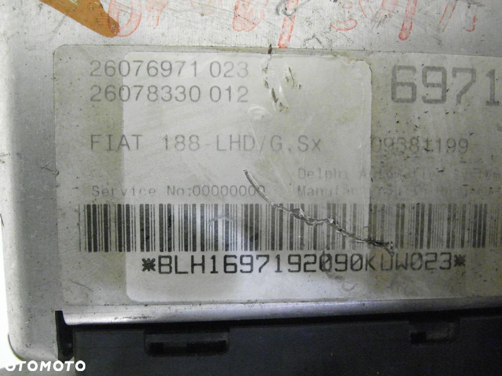 WSPOMAGANIE ELEKTRYCZNE FIAT PUNTO II 26076971023 26078330012 - 5
