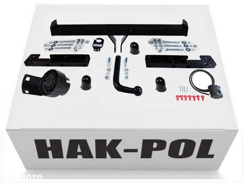 VOLKSWAGEN VW PASSAT B5 3B SEDAN+VARIANT KOMBI HAK HOLOWNICZY+WIĄZKA7PIN 1996-2005 - 6