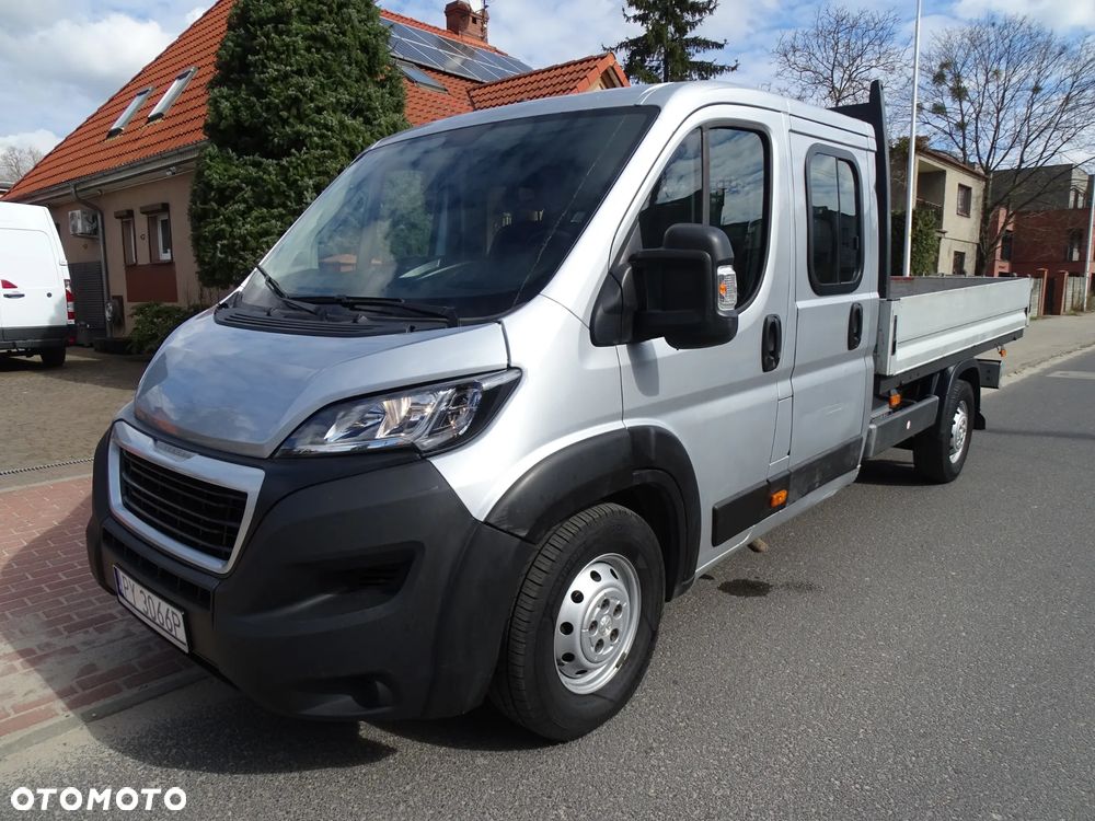 Peugeot BOXER 130 koni ,doka, Klima, 7- osób + skrzynia 3,40 m , MAXI - 1