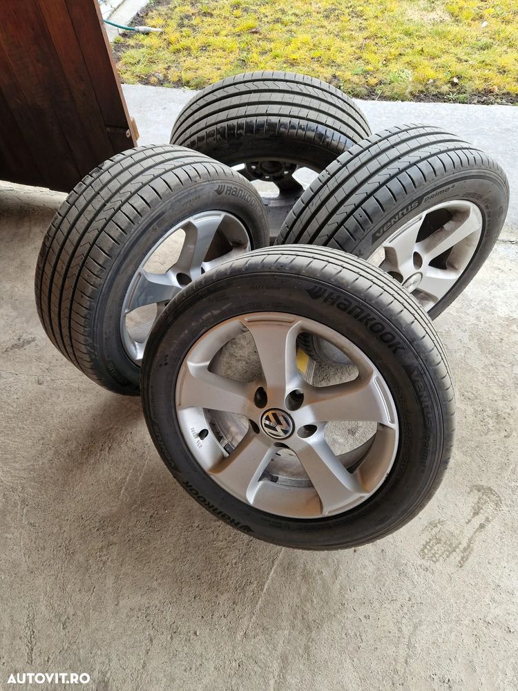 Vând Jante Aliaj cu Cauciucuri de vară noi - 3