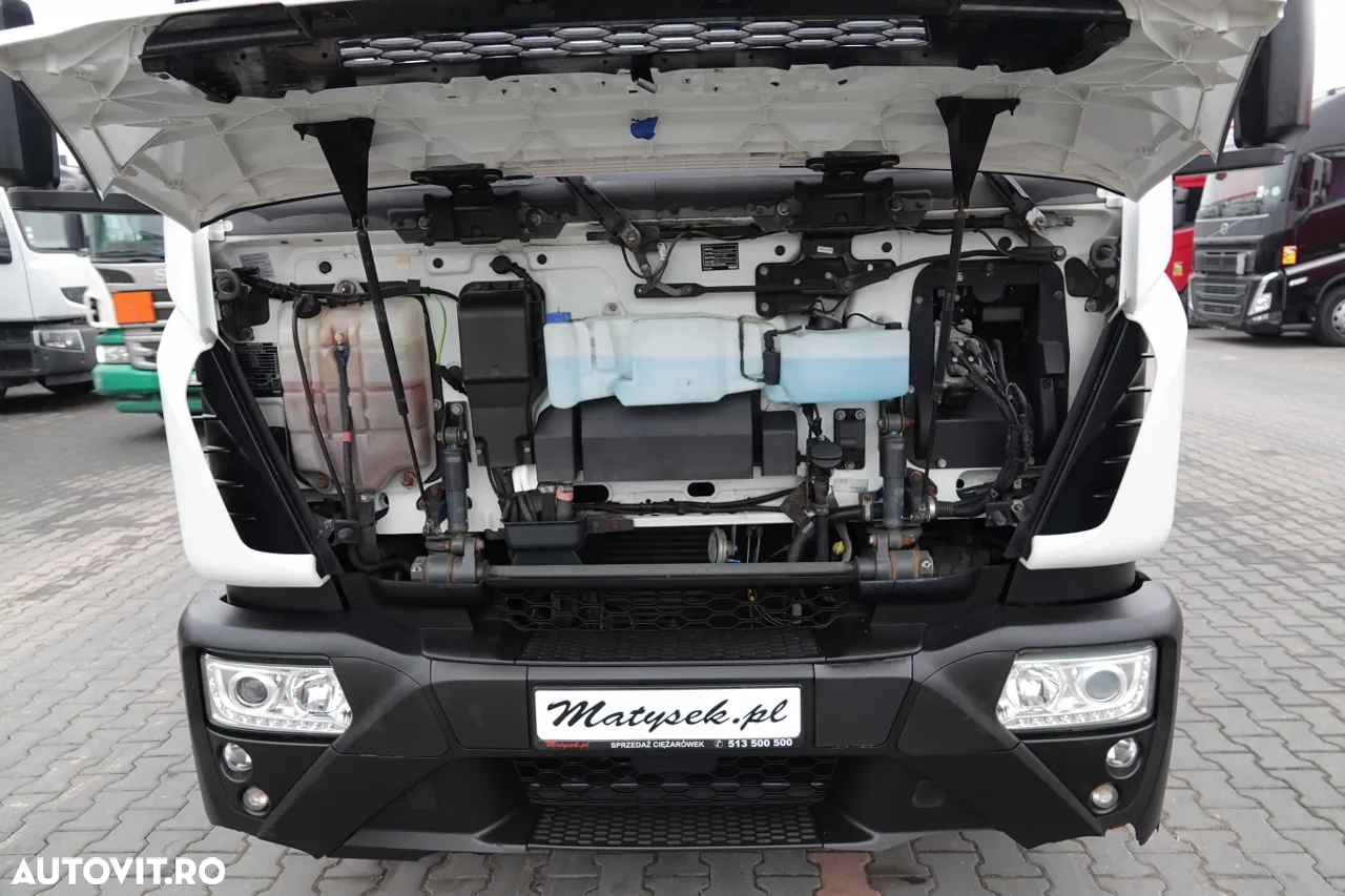 MAN EUROCARGO / 12. 190 / PERDEA - 8,5 m / SOLO / RIDIFICĂTOR / CONTRACTUL DE SERVICE POST / EURO 6 - 33