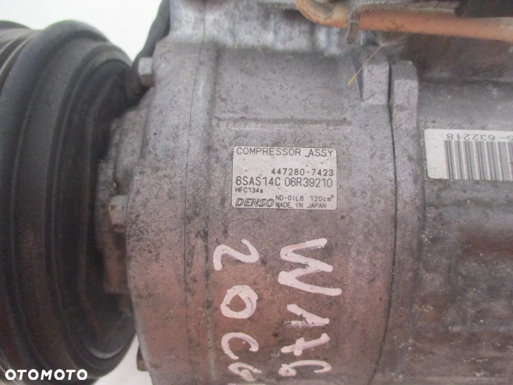 MERCEDES W176 W246 W117 X117 2012- 447280-7423 KOMPRESOR SPRĘŻARKA KLIMATYZACJI - 2