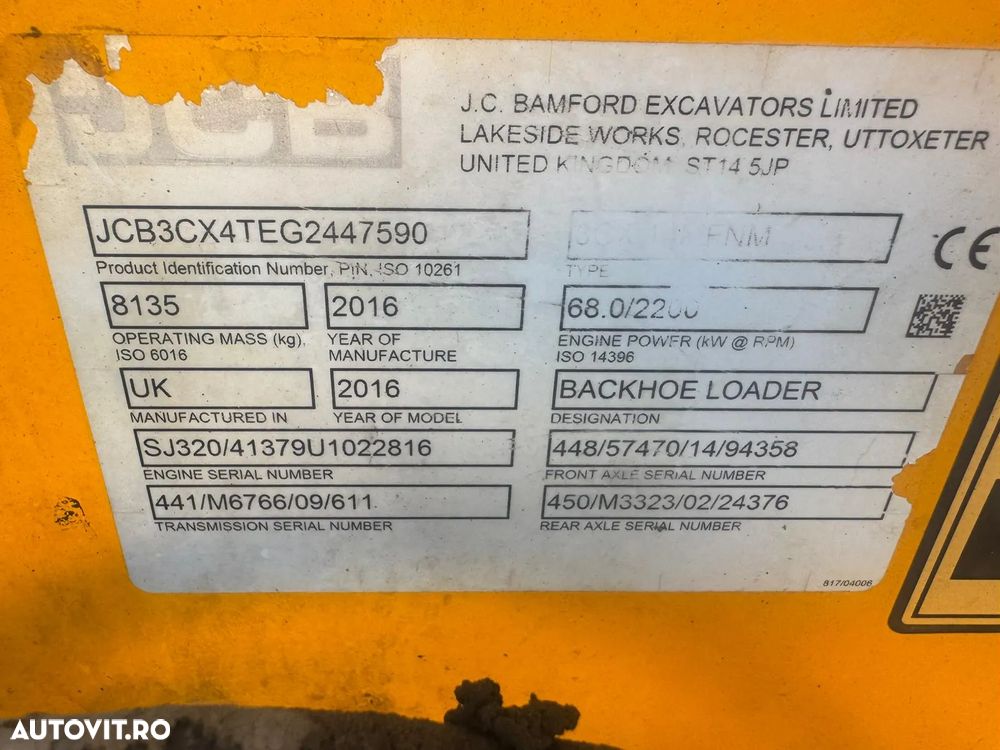 JCB 3CX Buldoexcavator - 11