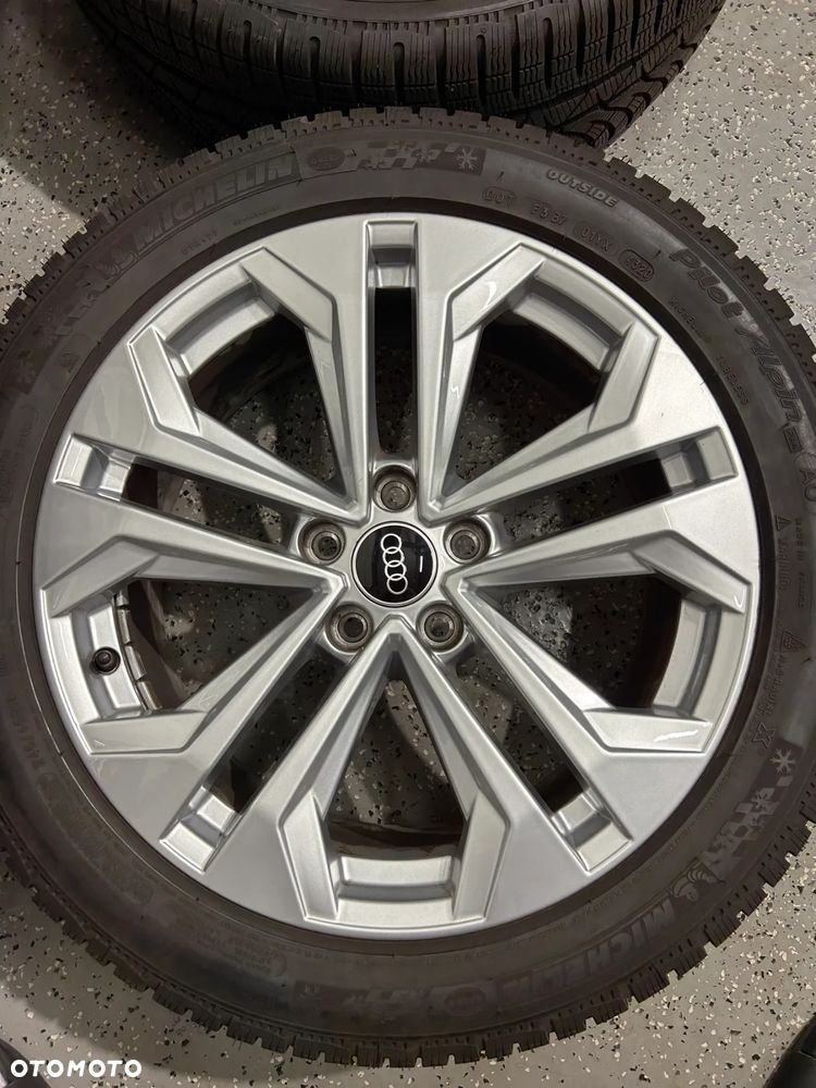 Oryginalne KOŁA FELGI 18 AUDI A4 B9 Allroad A6 C7 Michelin 245/45R18 2020r 7,5mm jak NOWE - 7