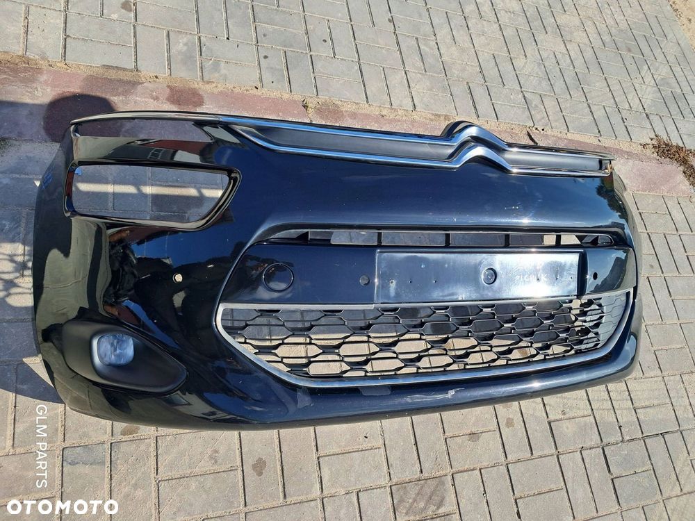 citroen c4 picasso ii kompletny zderzak przedni pod 6 pdc kolor exyb