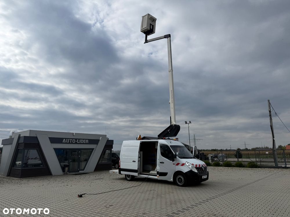 Renault MASTER 125 / PODNOŚNIK KOSZOWY / ZWYŻKA / KLUBB K32 / KLIMATYZACJA / Z FRANCJI / STAN BDB / / / - 40
