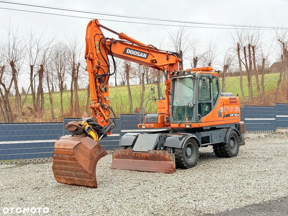 Doosan * DOOSAN DX160W *ROTOTILT* GPS 2D Leica * Sprowadzona * Stan Perfekcyjny * Koparka Kołowa * - 2