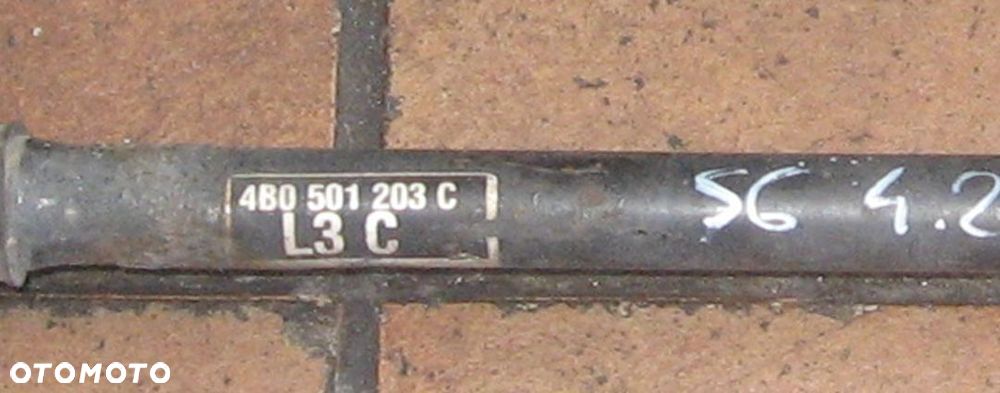 półoś napędowa tył AUDI A6 S6 C5 4.2 V8 4B0501203C QUATRO - 2