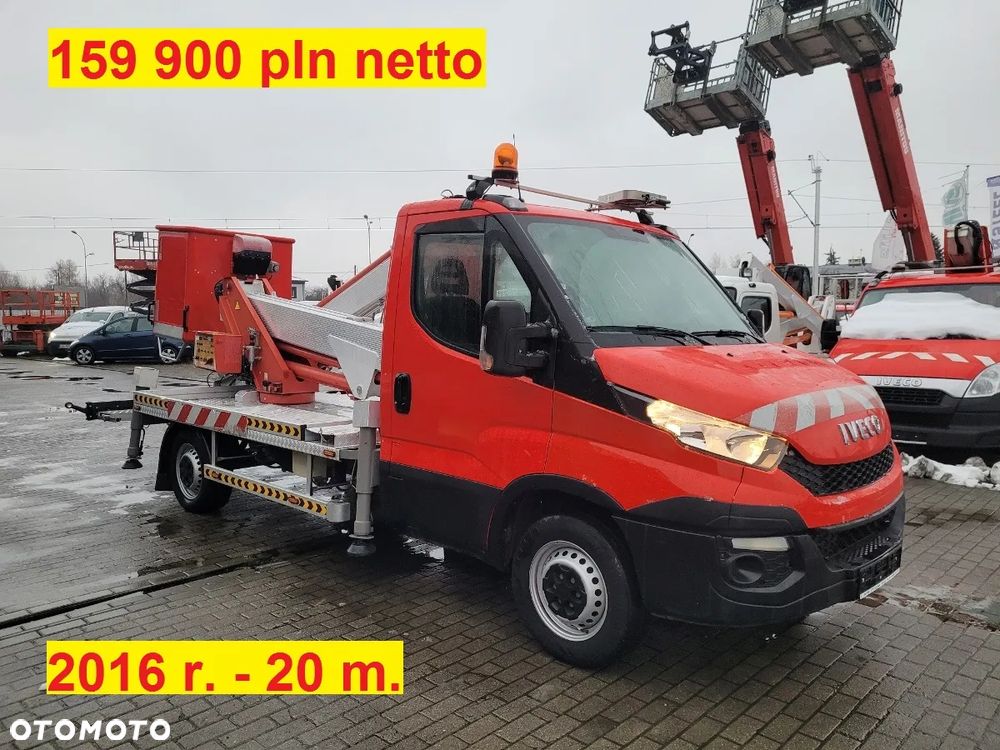 Renault Maxity podnośnik koszowy 26 m 25 m 24 m 22 m 21 m 20 m 18 m - 13