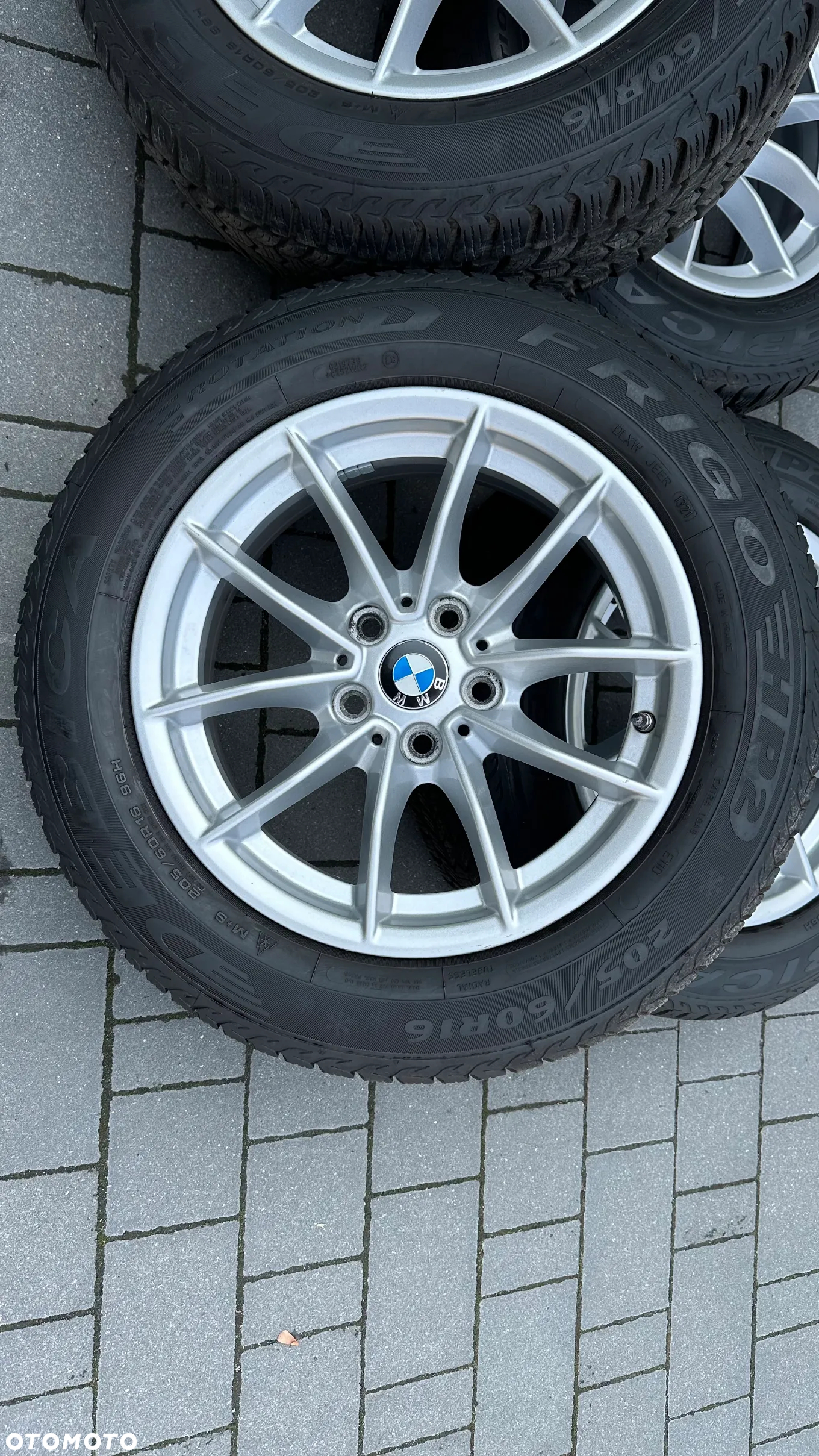 FELGI ALUMINIOWE 205/60 6.5Jx16H2 5x112 r16 BMW 205/60 MERCEDES KOŁA ALUFELGI ET22 G20 G21 F45 F46 - 3
