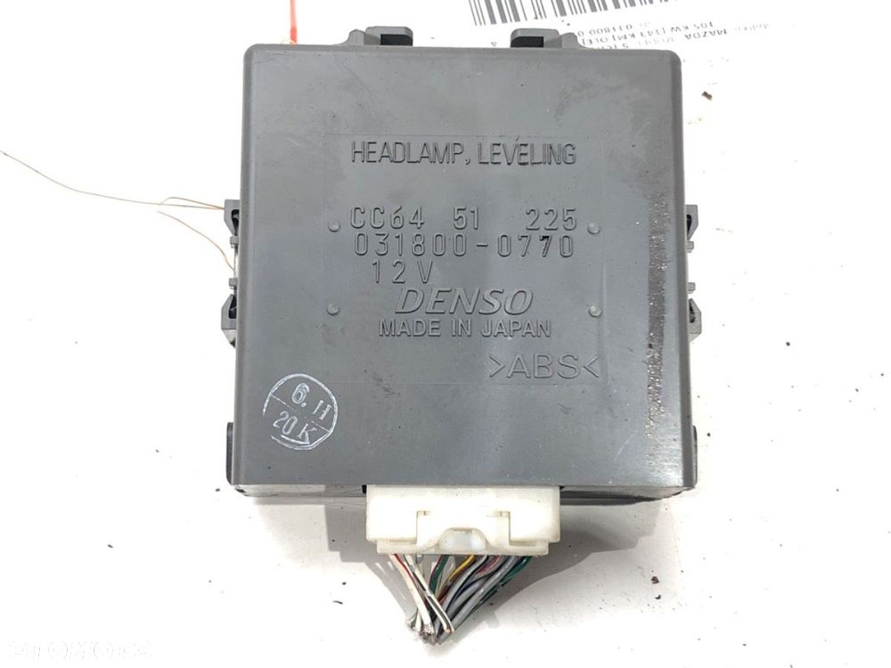 MODUŁ ŚWIATEŁ  MAZDA 5 (CR19) 2005 - 2010 2.0 CD (CR19) 105 kW [143 KM] olej napędowy 2005 - - 1