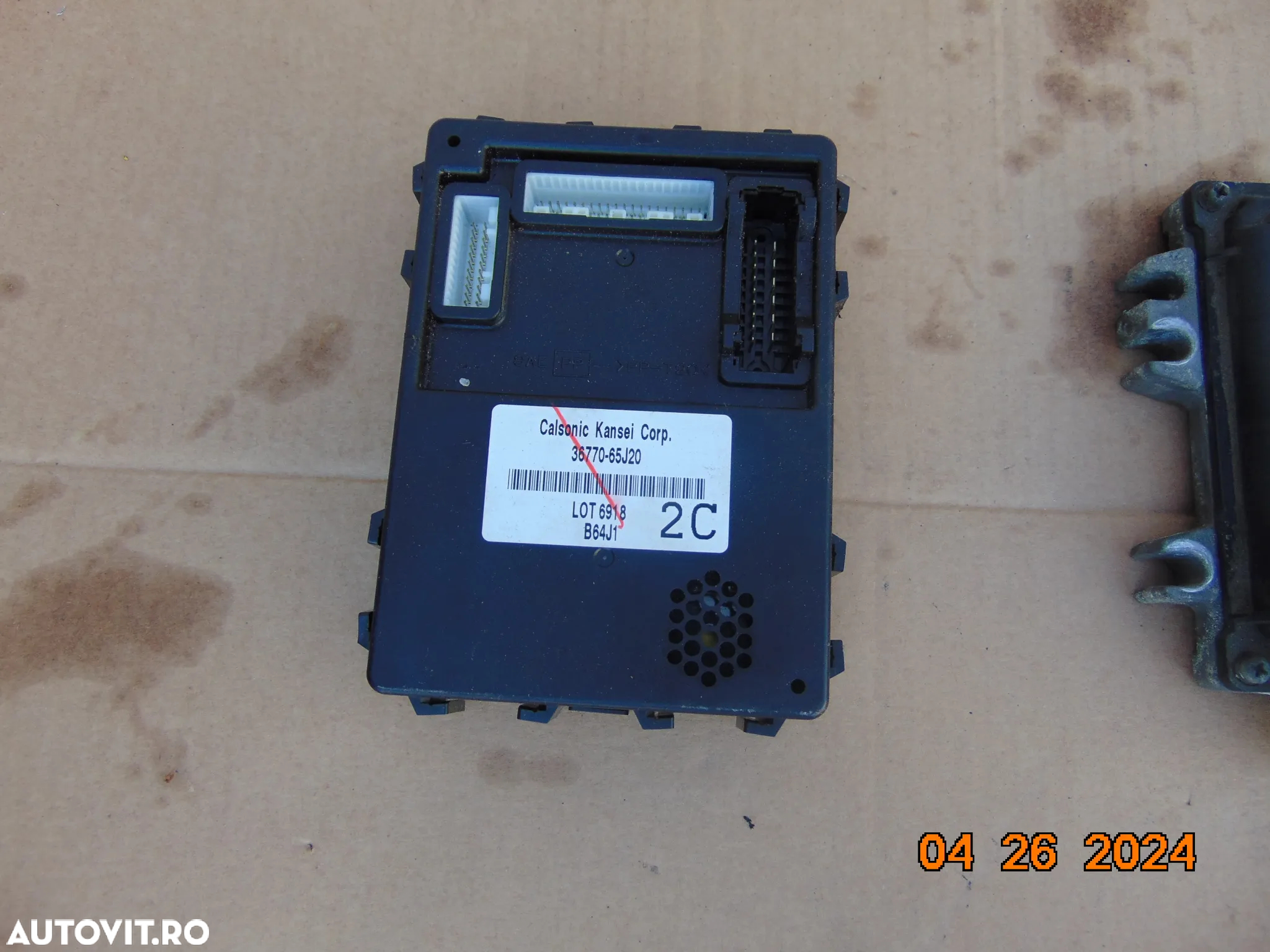 Kit pornire Suzuki vitara 1.6 benzina 2005-2012 grand vitara ecu - 3
