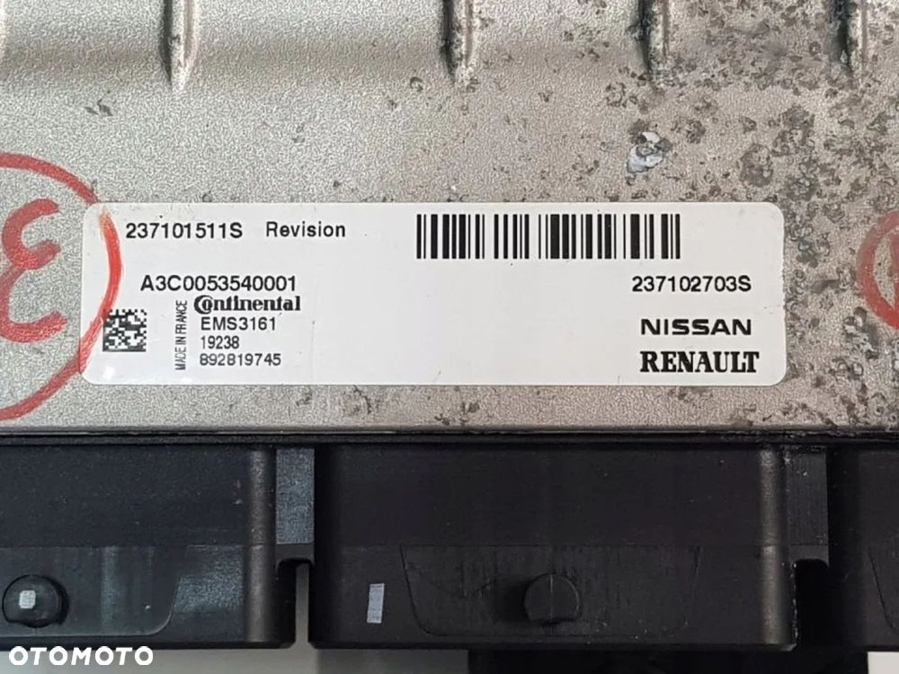 STEROWNIK SILNIKA 237101511S CAPTUR II 1.3 TCE - 2