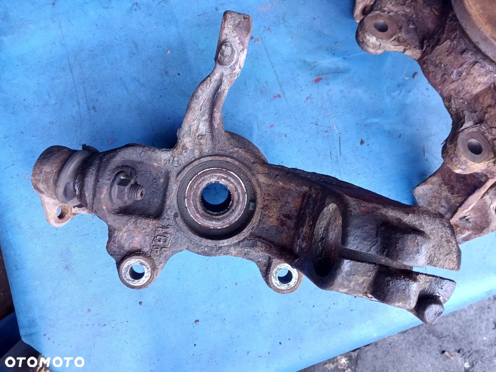 Zwrotnica piasta łożysko Ford Mondeo MK4 S-MAX MK2 2.0 TDCI diesel przód przednie prawe lewe tarcza hamulcowa tarcze czujnik ABS prawa lewa przednia - 4