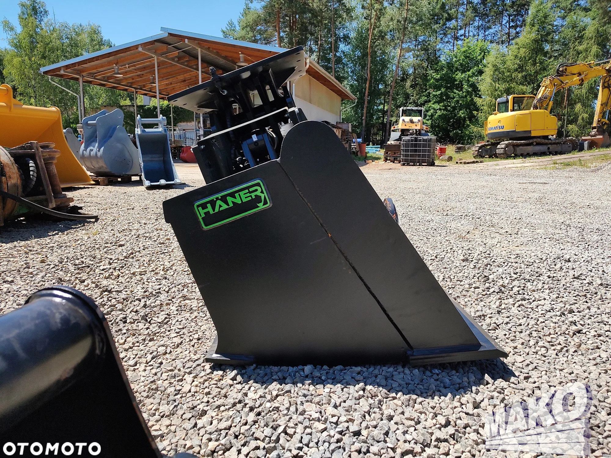 NOWA Łyżka skarpowa hydrauliczna Haner 236cm do koparki Miller fi 100 - 6
