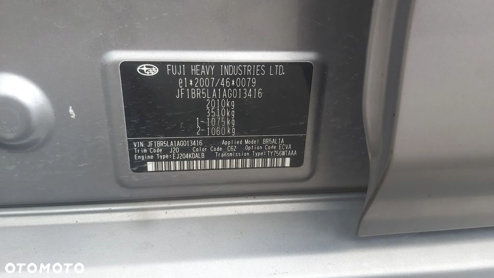 Subaru Legacy 2.0i Comfort - 7