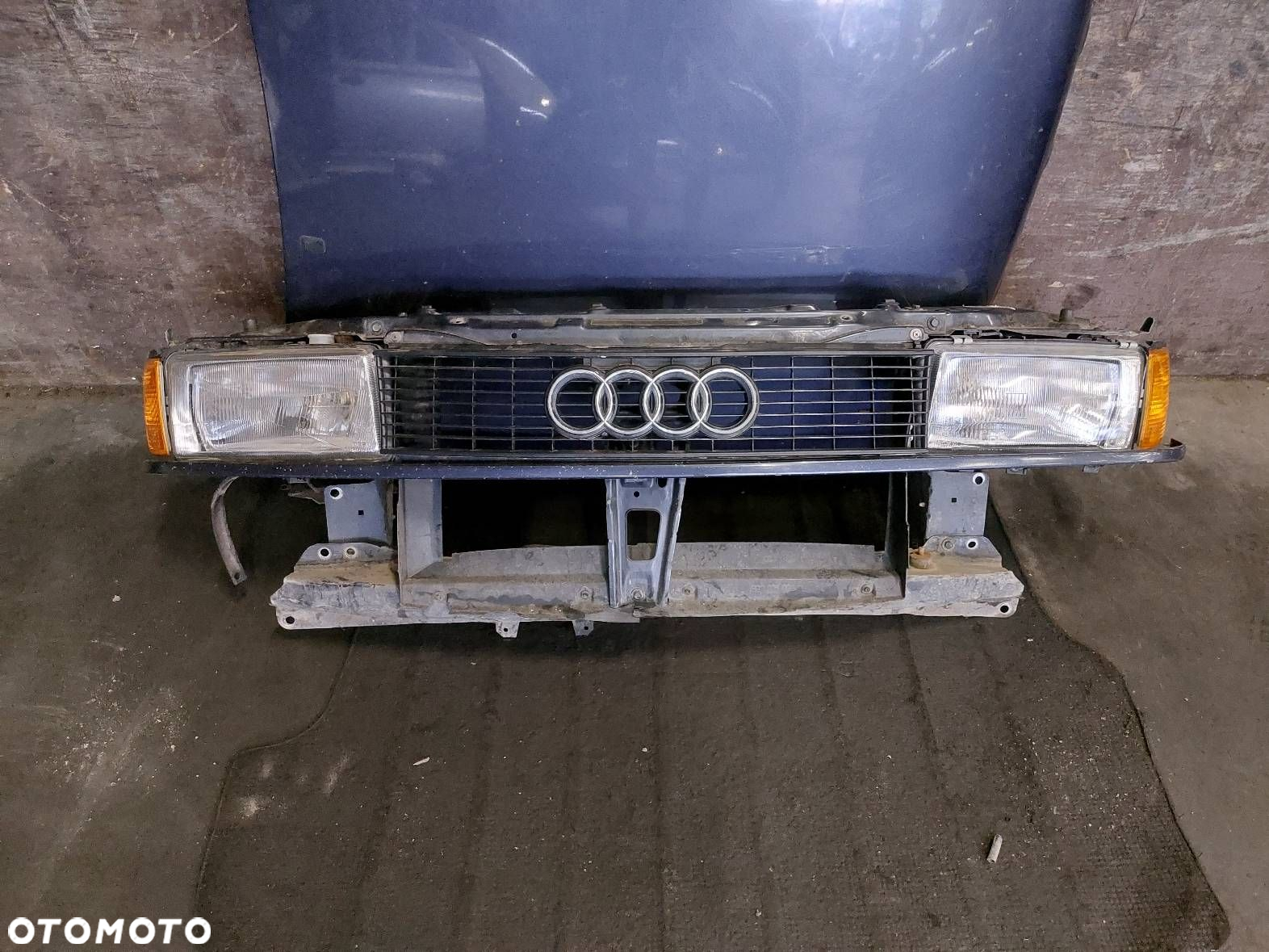 KOMPLETNY PRZÓD AUDI 80 B3 LY5Z MASKA ZDERZAK PRZÓD BŁOTNIKI LAMPY - 9