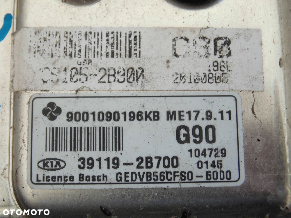 KOMPUTER STEROWNIK SILNIKA KIA CEED I LIFT 1.6 16V G4FC ORYGINAŁ - 3