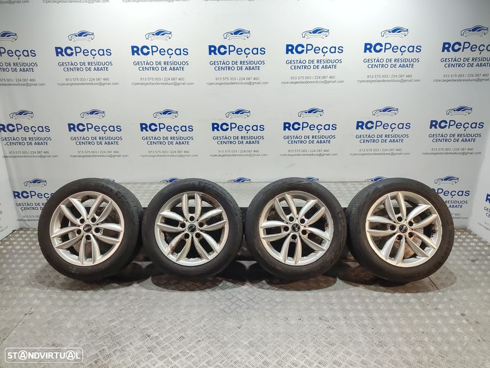 Conjunto Jantes 17 5 Star Double Spoke R124 Mini Cooper R60 R61 7J ET50 5x120 - 9