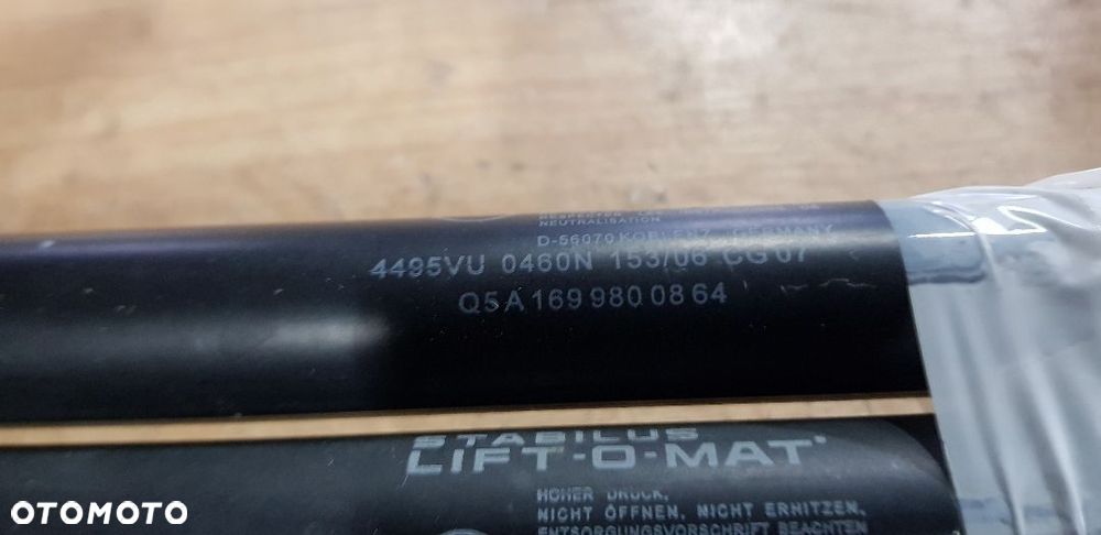MERCEDES A KLASA W169 SPRĘŻAYNA GAZOWA KLAPY BAGAŻNIKA A1699800864 - 3