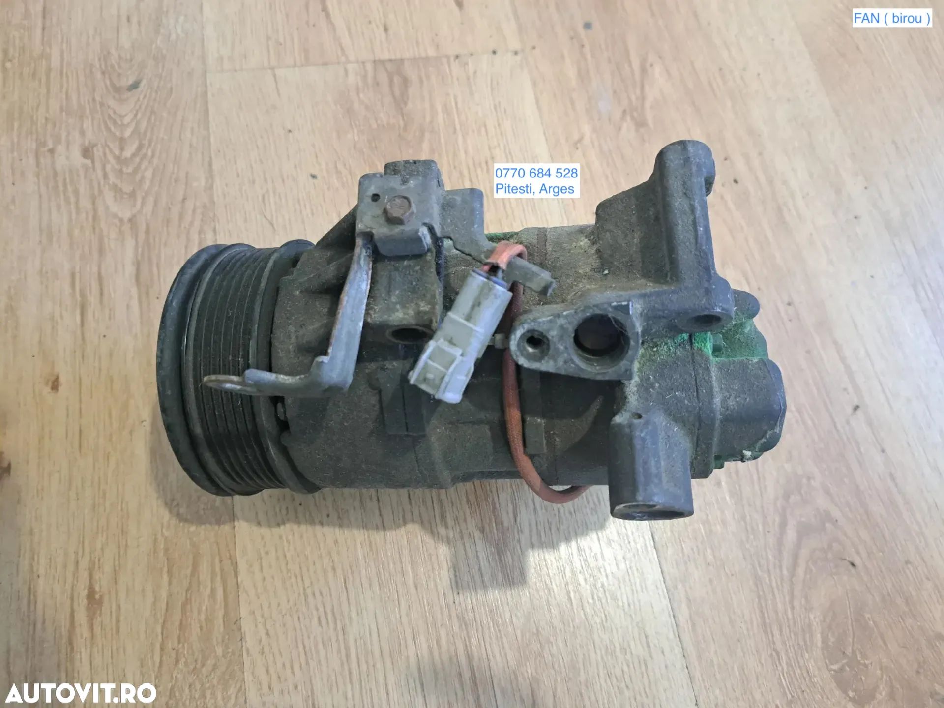 Compresor clima ac aer conditionat original Denso Toyota Yaris 1.0vvt-i 1.0gpl 1.3vvti 1.4 d-4d Auris 1.4 d-4d 2005-2011 6pk - 1