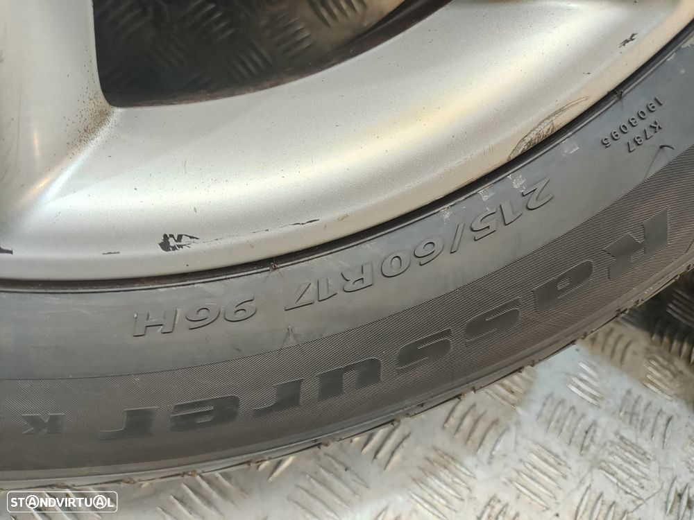 Conjunto de jantes 17 Nissan Qashqai J10 6,5J ET40 5x114,3 Original - 14