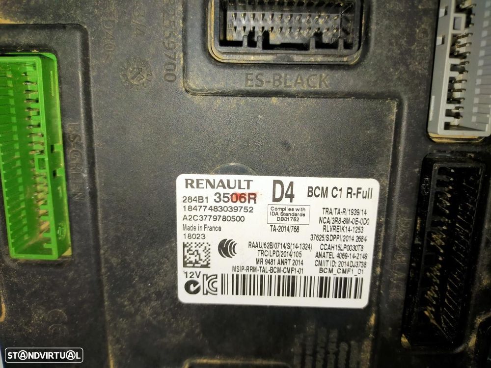 MÓDULO ELETRÓNICO RENAULT MEGANE IV BERLINA 5P - 1