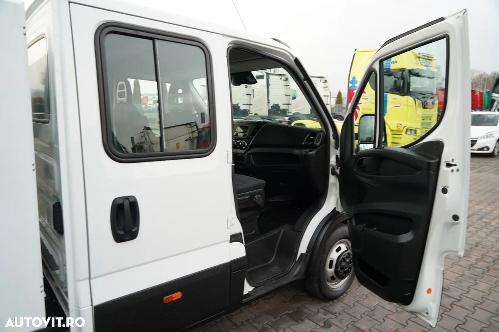 Iveco DAILY 35-140 / BASCULATOR / CU TRACȚIE MÂNĂ / DOUĂ TRACȚII / MANUAL / 6 LOCURI / - 33