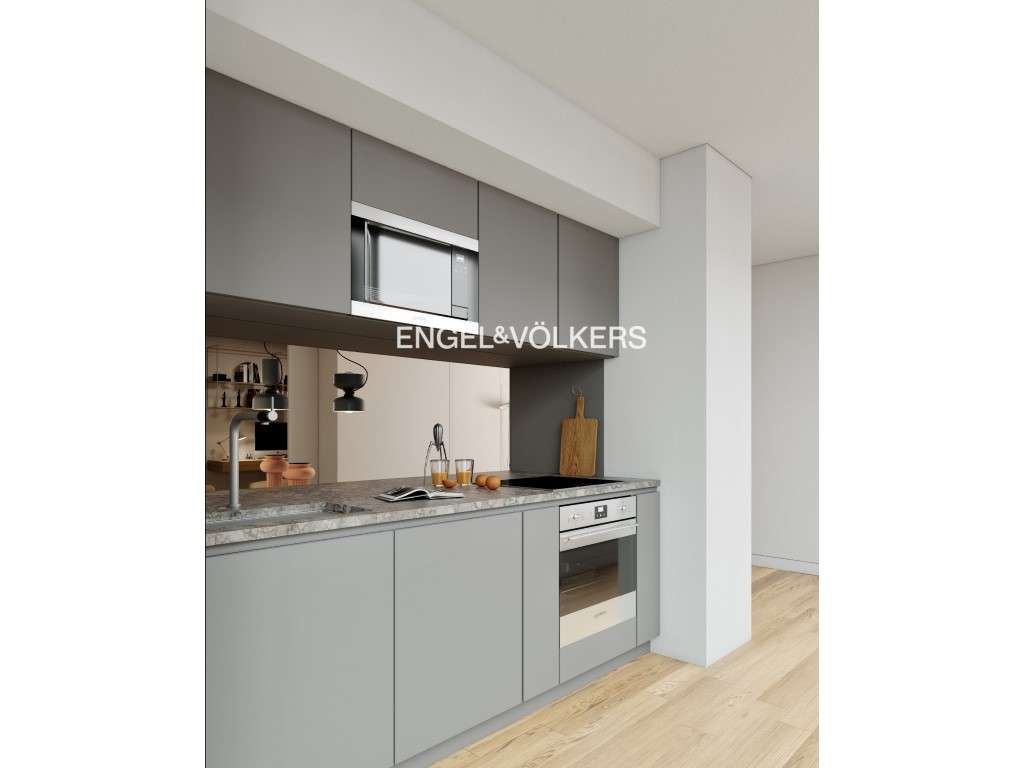 Refúgio Urbano de Luxo: Apartamento T2+1 na Avenida Infante Santo - Grande imagem: 4/10