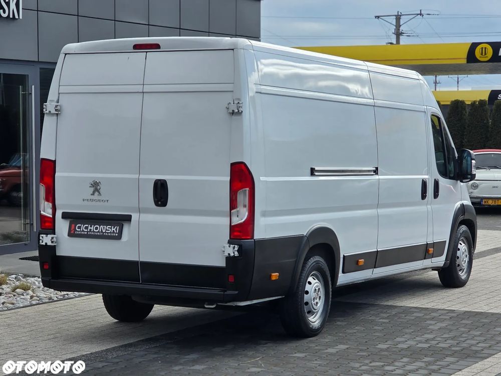Peugeot Boxer L4H2 Extra Long 2.2 Diesel 165 Koni BEZWYPADKOWY z Polskiego Salonu I Model 2023 rok IPierwszy i Jedyny Właściciel I SERWISOWANY I Wyjątkowo Atrakcyjny Egzemplarz I - 35
