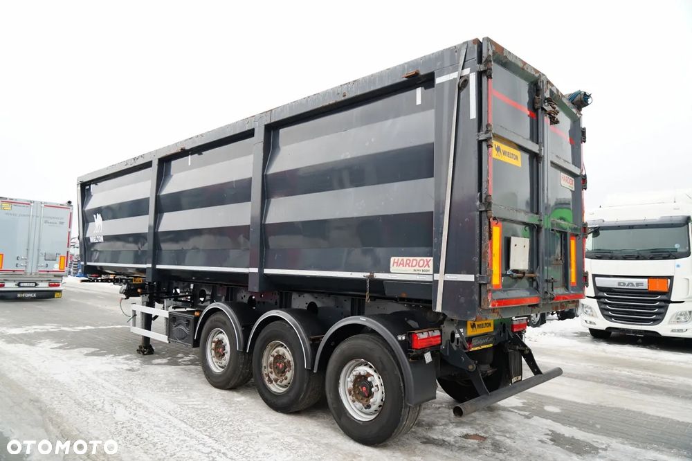 Wielton WYWROTKA / 51 M3 / STALOWA / HARDOX /  OŚ PODNOSZONA / OSIE SAF - 5