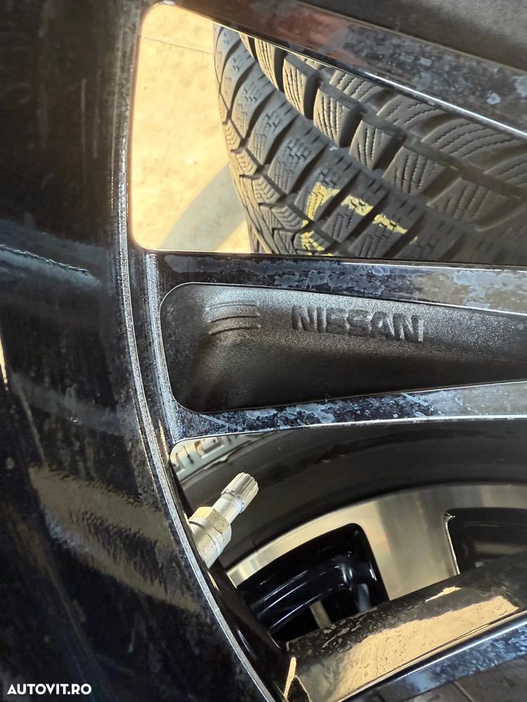 Jante Nissan Qashqai originale,  noi, 19 inch , cu anvelope vara Bridgestone noi - 8