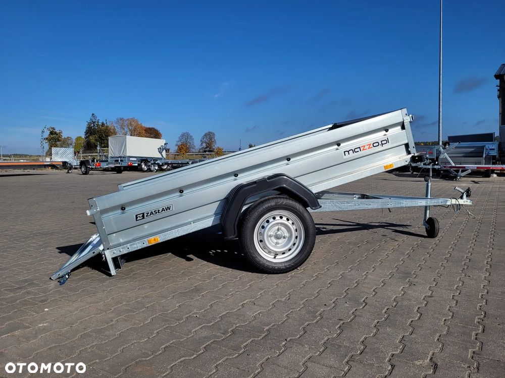 Zaslaw Dostawa Przyczepka samochodowa uchylna DMC750kg 233x132x35cm SOLIDNA I MOCNA! HIT! - 2