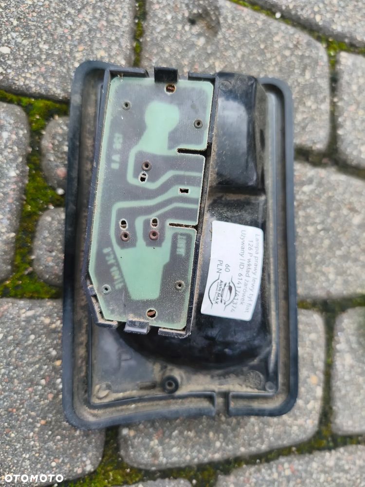 Lampa prawy lewy tyl fiat 126 P wkład żarówek - 13