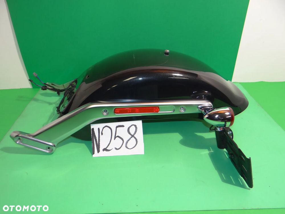 N258 Harley Davidson FLFB, FLFBS Fat Boy BŁOTNIK TYŁ KOMPLETNY Milwaukee Eight. M8 Modele 2018-up OEM: 59500534A, 67801470 - 1