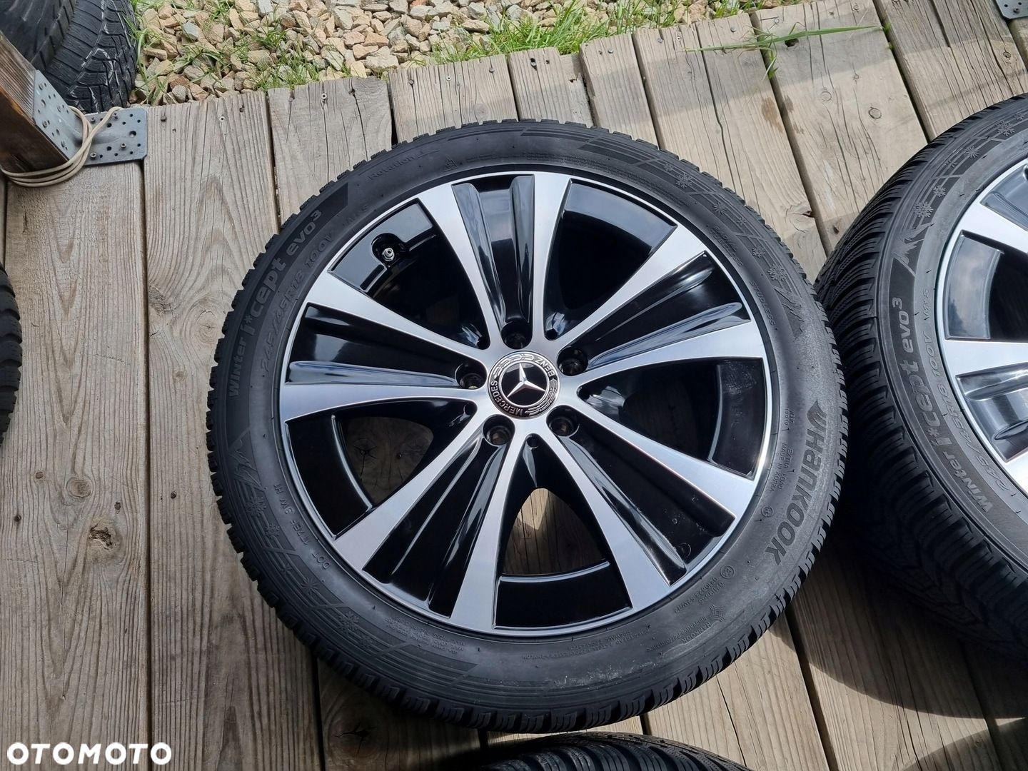 OPONY HANKOOK WINTER ICEPT EVO3 przod 245/45,tyl 275/40R18 2024r.8mm super - 11