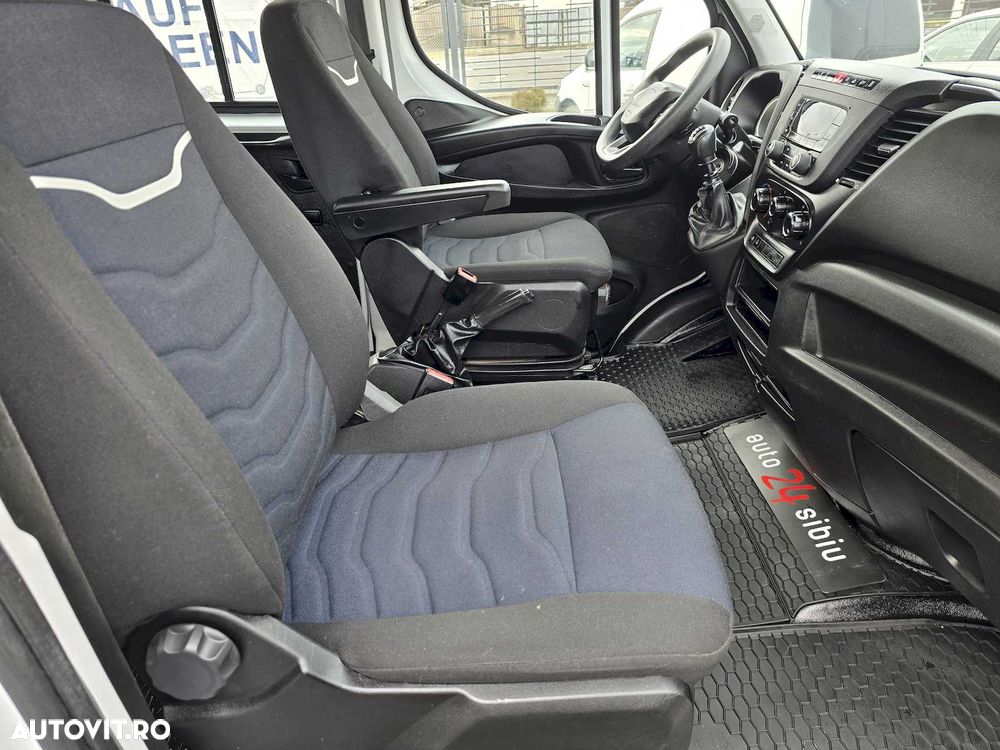 Iveco Daily 35C14 doka, 6 loc. basculabila, 140 CP, 2020, 62400 km. - 18