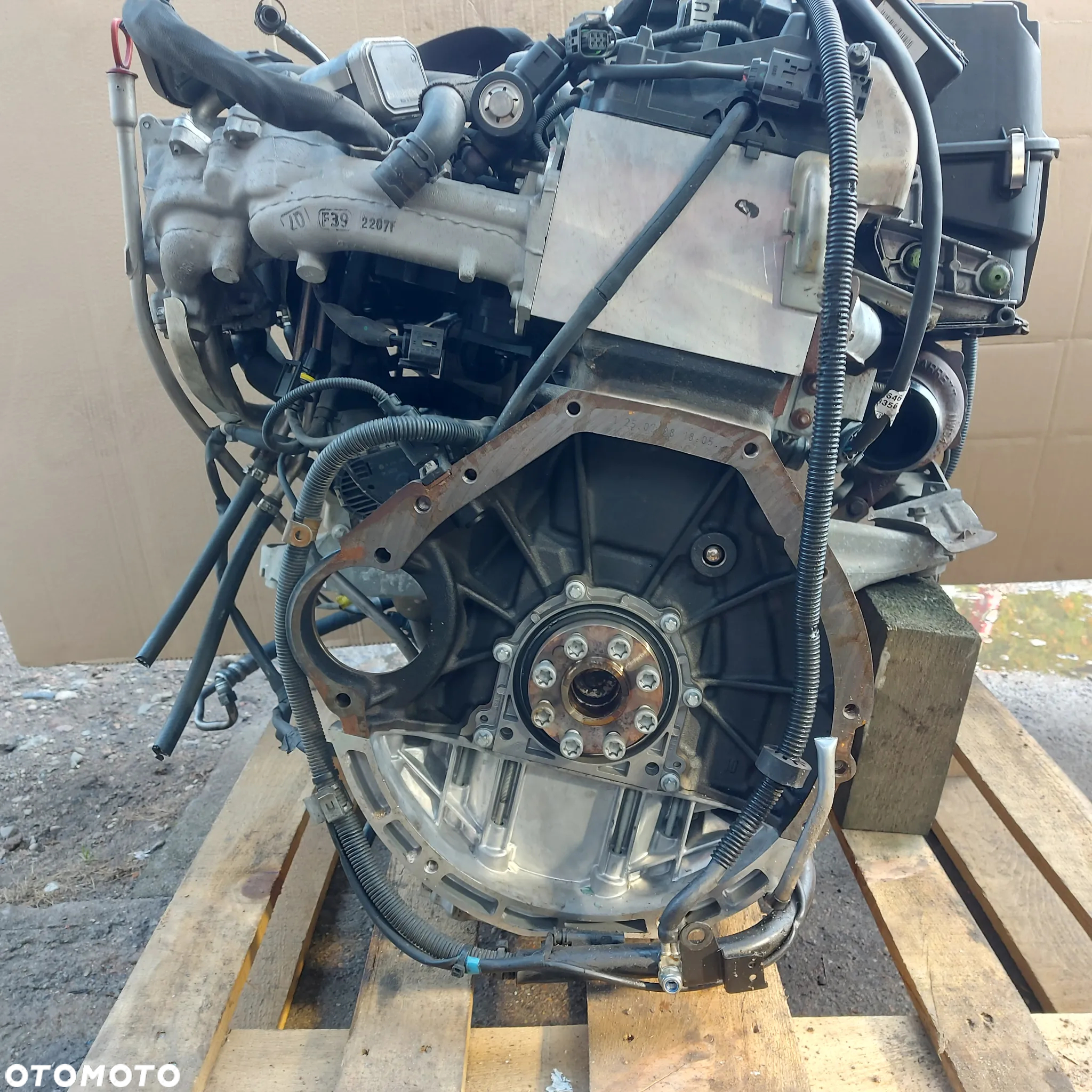 SLUPEK SILNIK 646811 220 CDI 140 TYS. 1700 PS MERCEDES E W211 C W204 ORYGINAL DEMONTAZ DIESEL 646 811 - 9