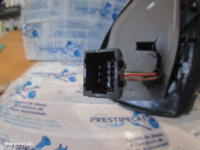 Espelho Esp3731 RENAULT  KANGOO 1 FASE 2  2007 1.5DCI 70CV 4P BRANCA DRT ELETRICO 5 PINOS - 3