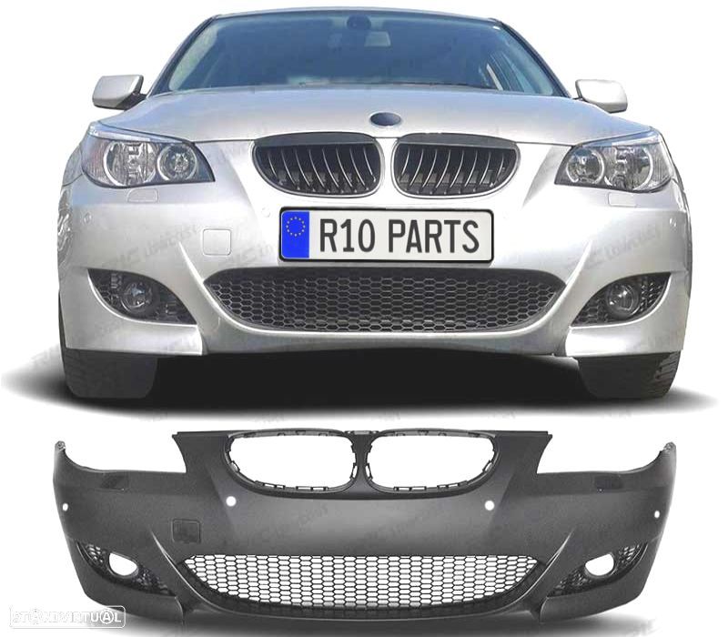 PARA-CHOQUES FRONTAL BMW E60 E61 03-07 PDC SRA LOOK M5 - 1