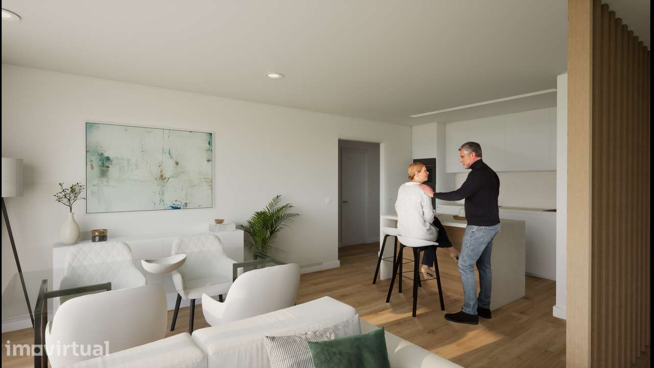 Apartamento T2 com Ampla Varanda - Grande imagem: 3/11