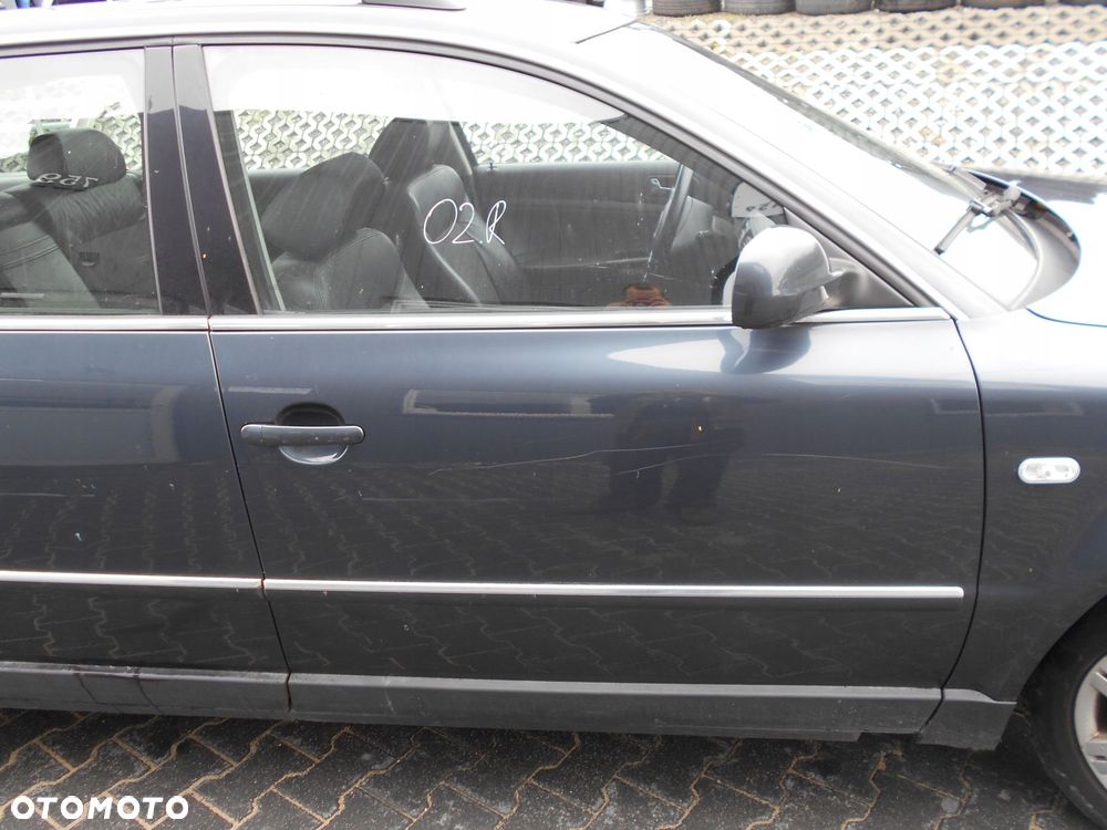 vw passat b5 lift drzwi prawe przód kompletne 02r