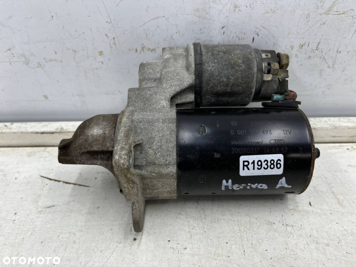Rozrusznik Opel Meriva A Corsa D Astra H 03-10r. 1.4 benzyna BOSCH 55566800 0001107493 20090317 - 1